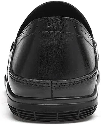 Лоферы кожаные JIADELI Loafers, черный — фото 4