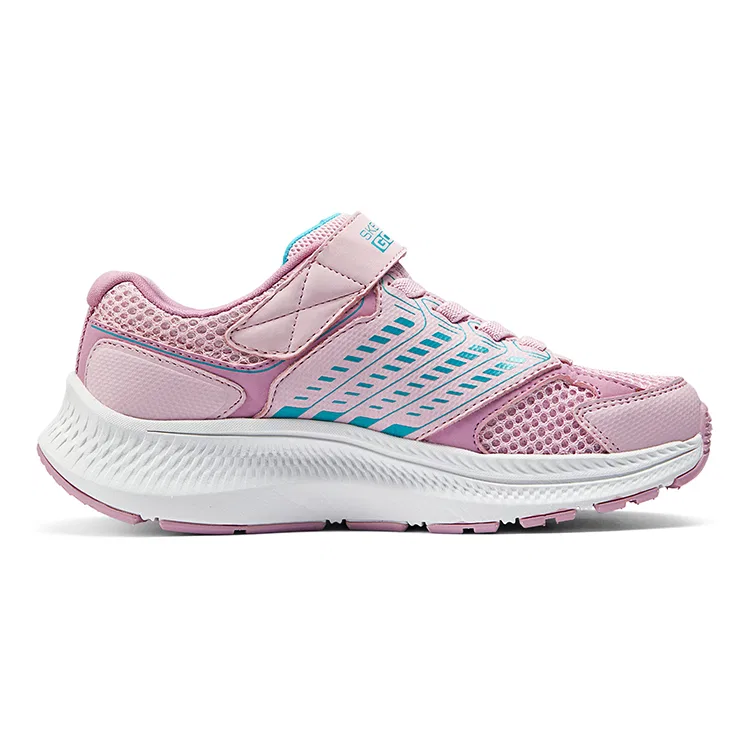 Кроссовки детские дышащие Rebound Skechers розовые — фото 3