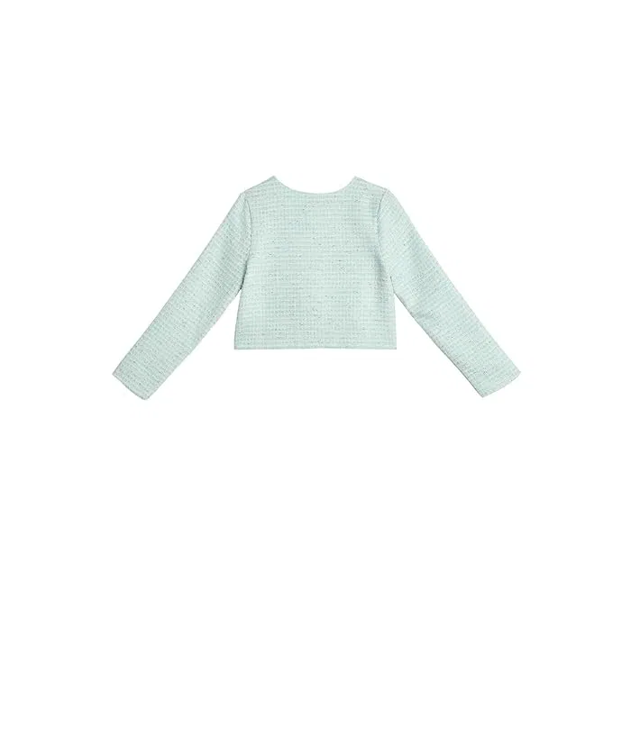 Куртка из букле Mini Rohana Lilly Pulitzer Kids, Capri Blue Galloping Gals — фото 2