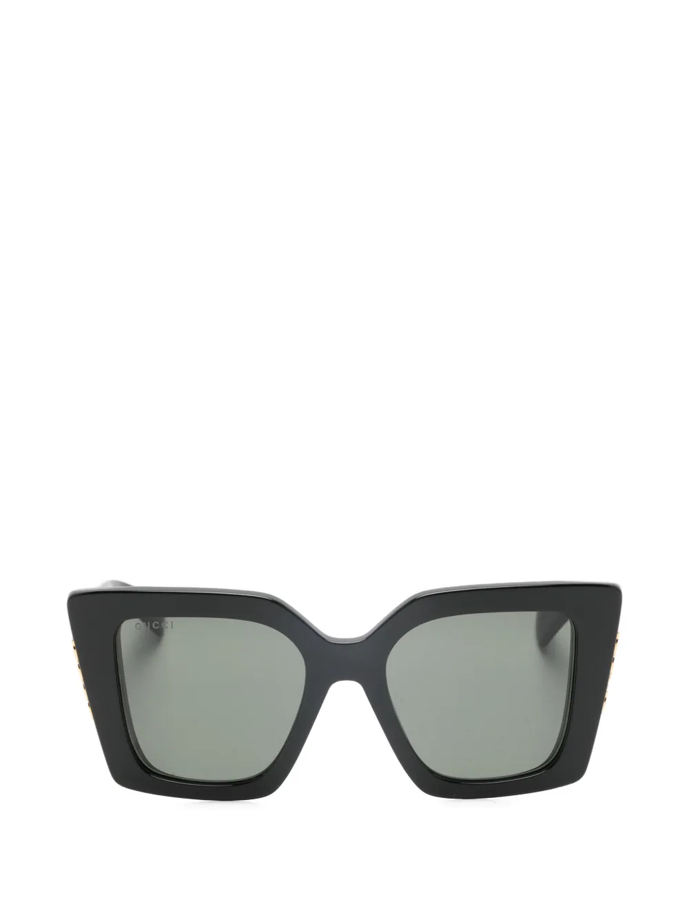 

Солнцезащитные очки квадратной формы с логотипом Gucci, черный