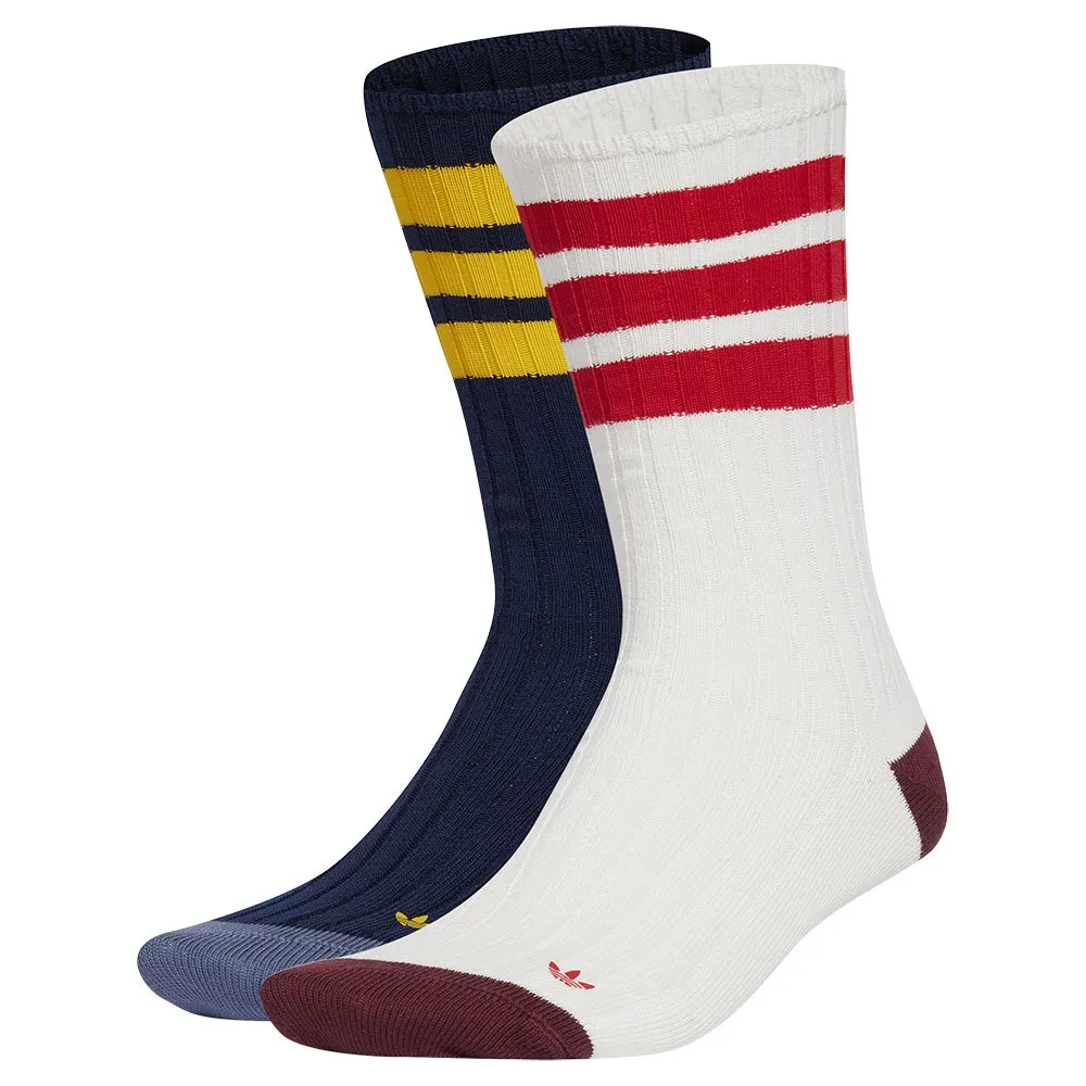 

Носки adidas Originals Premium Mid crew 2 pairs, разноцветный