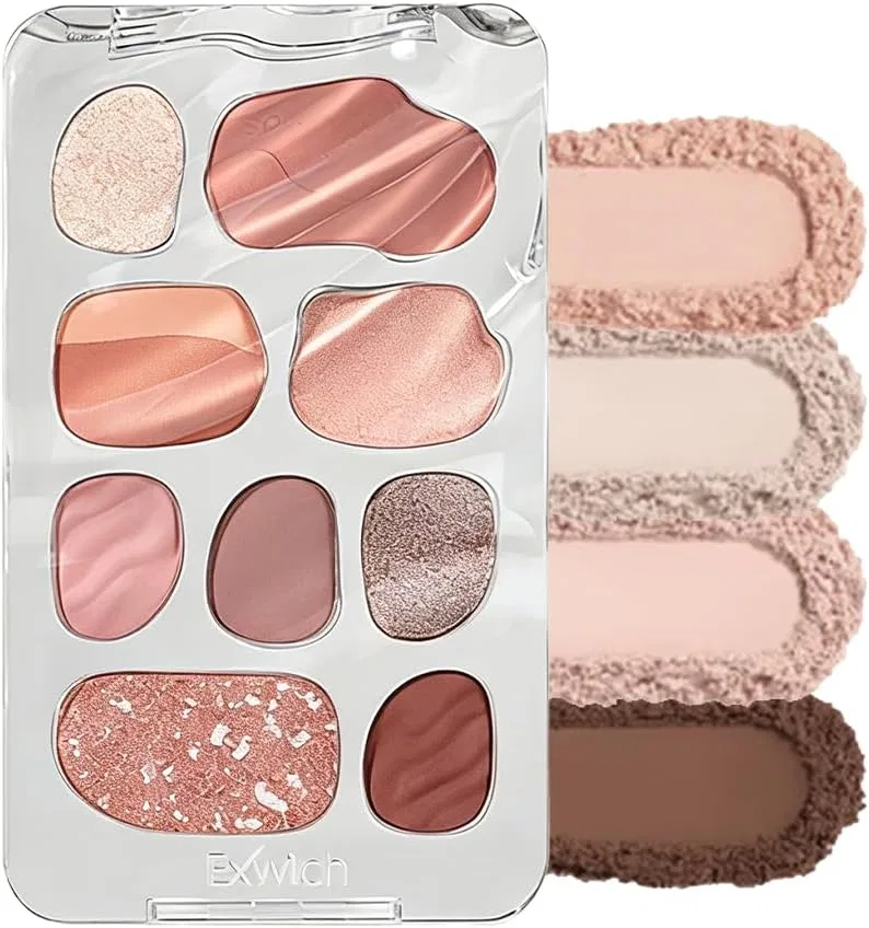 Тени для век Oatmeal Color Exwich, 10 г, оттенок Oatmeal