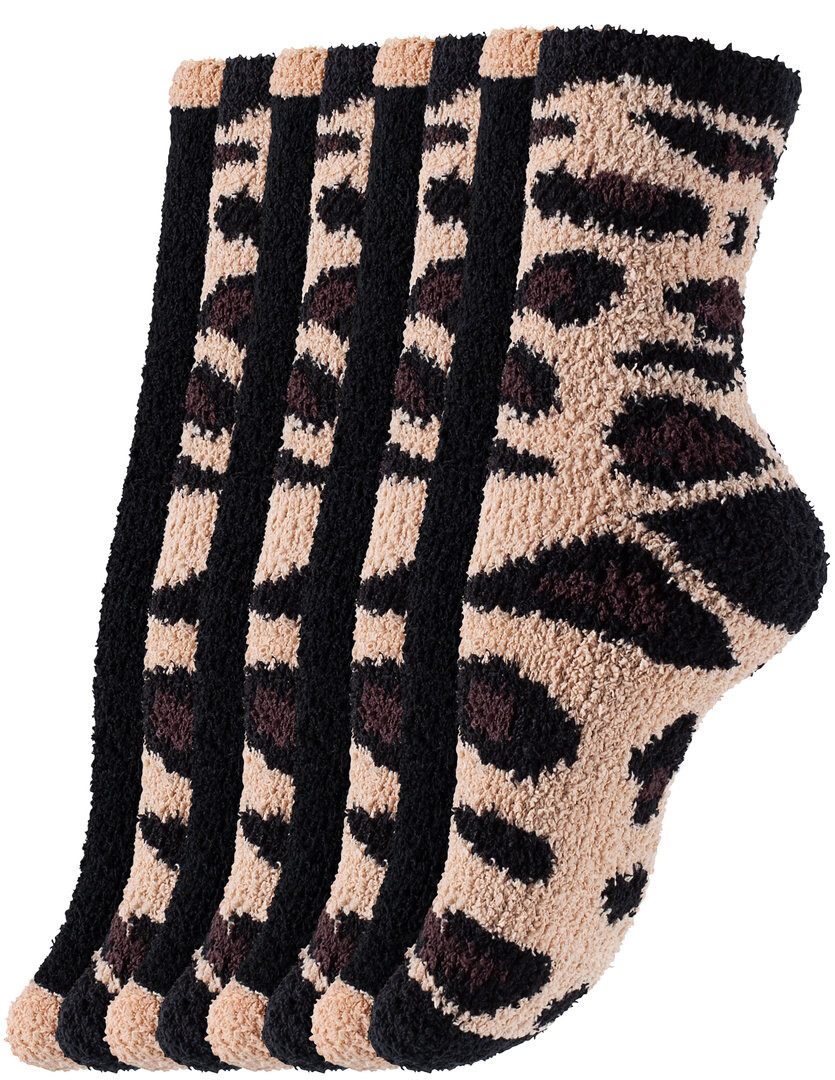 

Носки Yenita Kuschel 8 шт Homesocks, цвет Giraffe