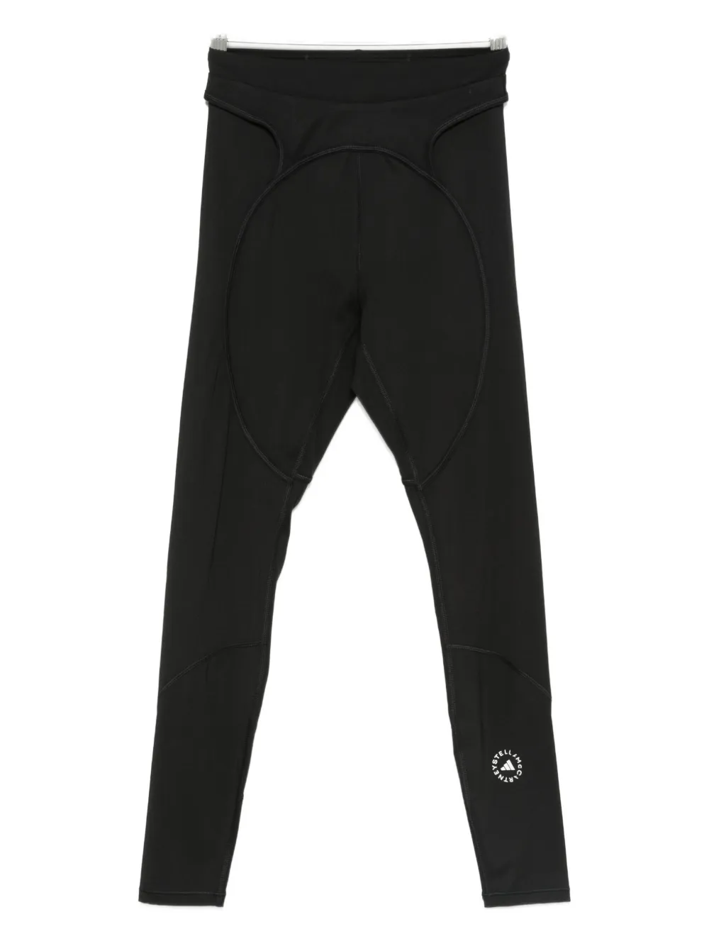 

Леггинсы с логотипом и вставками adidas by Stella McCartney, черный