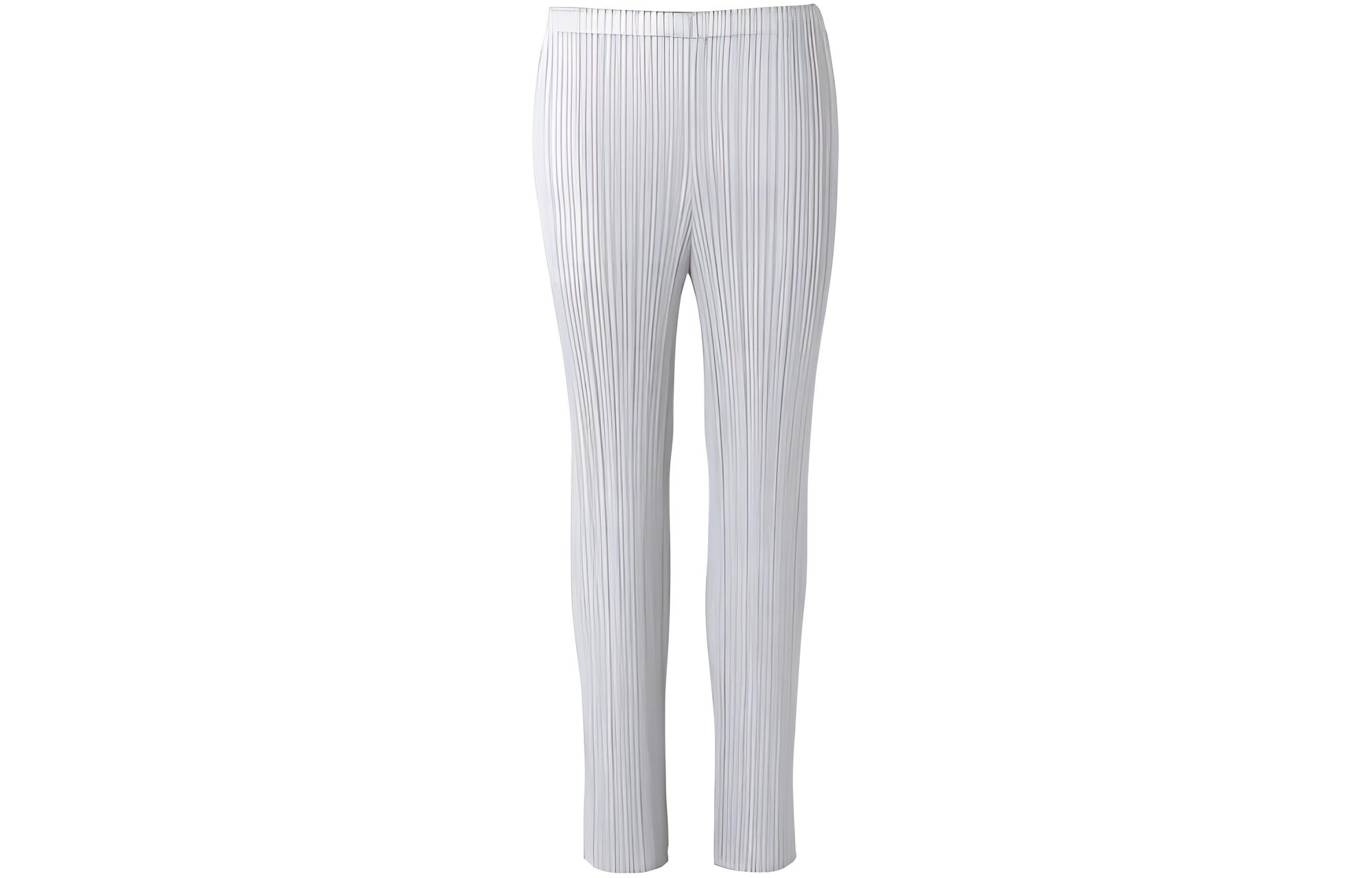 

Homme Plissé Issey Miyake Женские повседневные брюки серого цвета