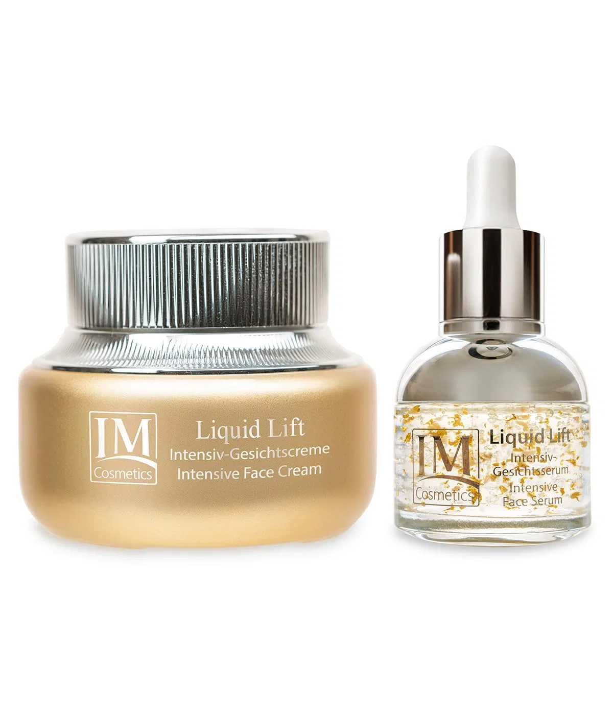 Набор для ухода за лицом Genius IMC Liquid Lift: интенсивный крем и сыворотка Genius