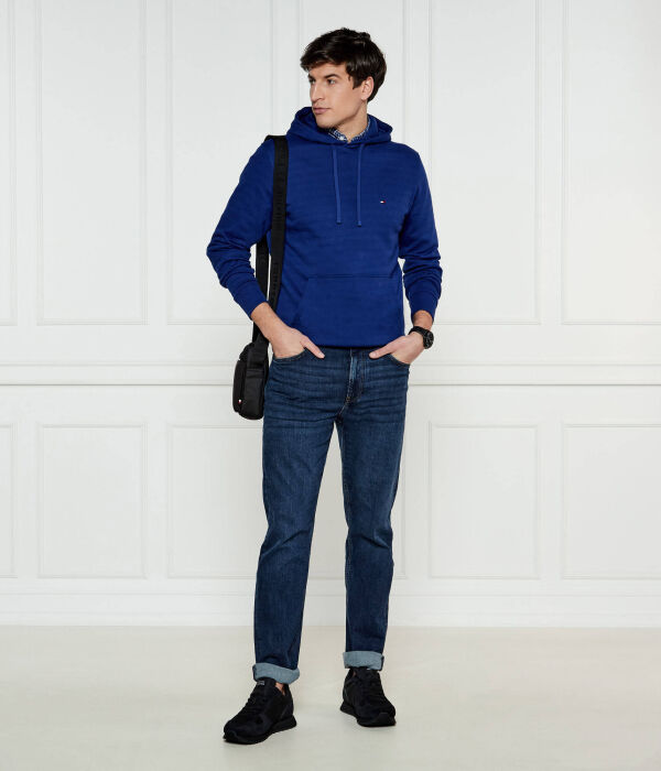 Толстовка мужская Tommy Hilfiger с карманом, синий — фото 2