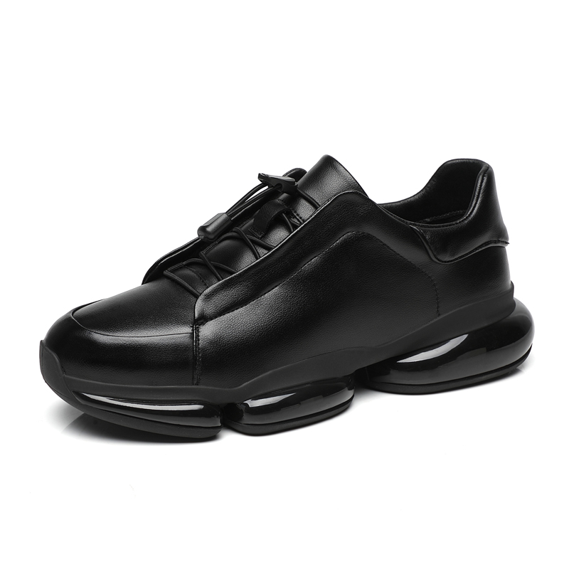 

Mulinsen Мужские повседневные туфли черные с мягкой стелькой, цвет Black Padded