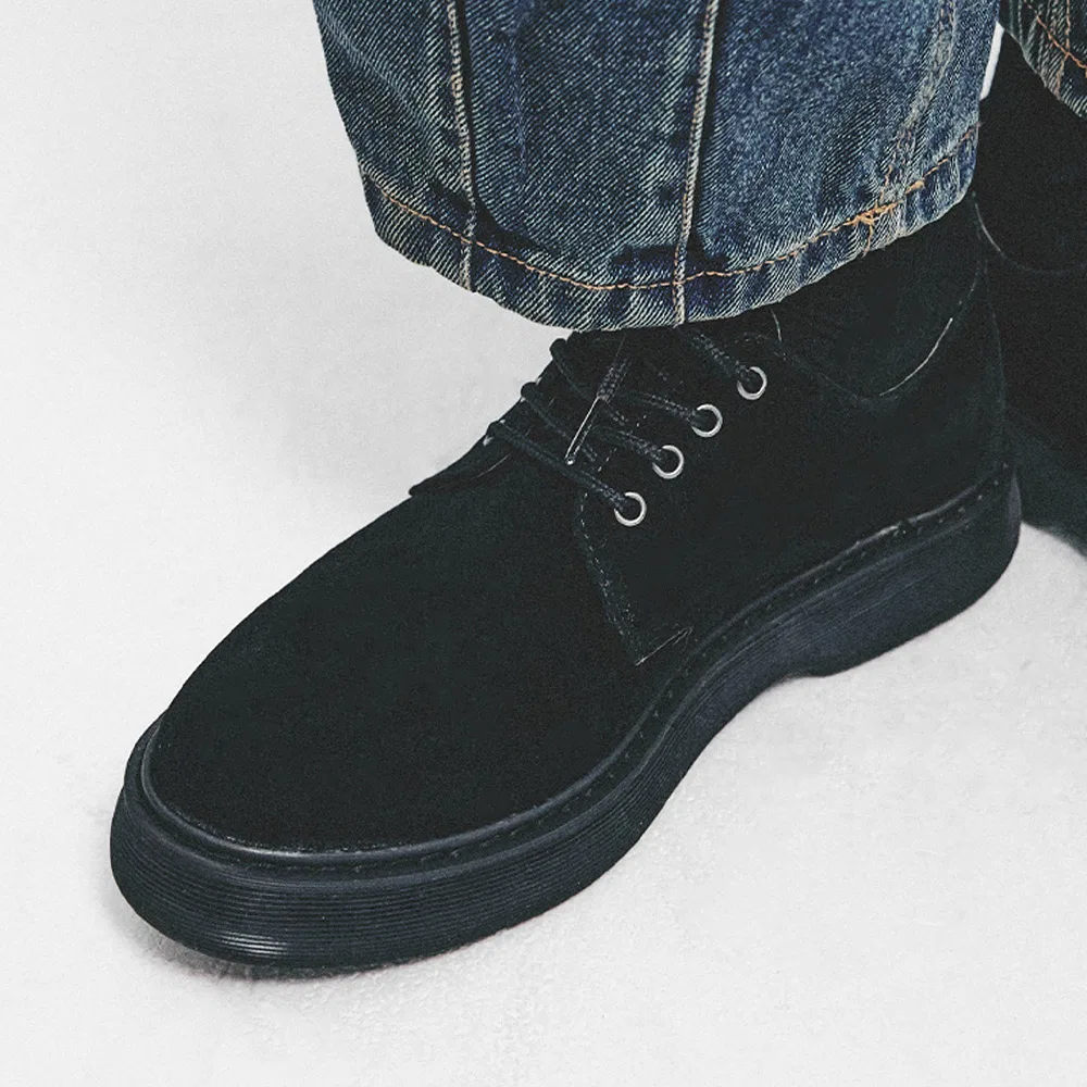 Мужские чёрные дерби Pascorozen Limited Paco JC3600 Aran
