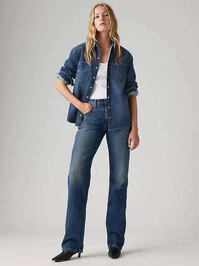 

Женские джинсы 501 90-х годов Levi's, цвет Flash Full - Dark Wash