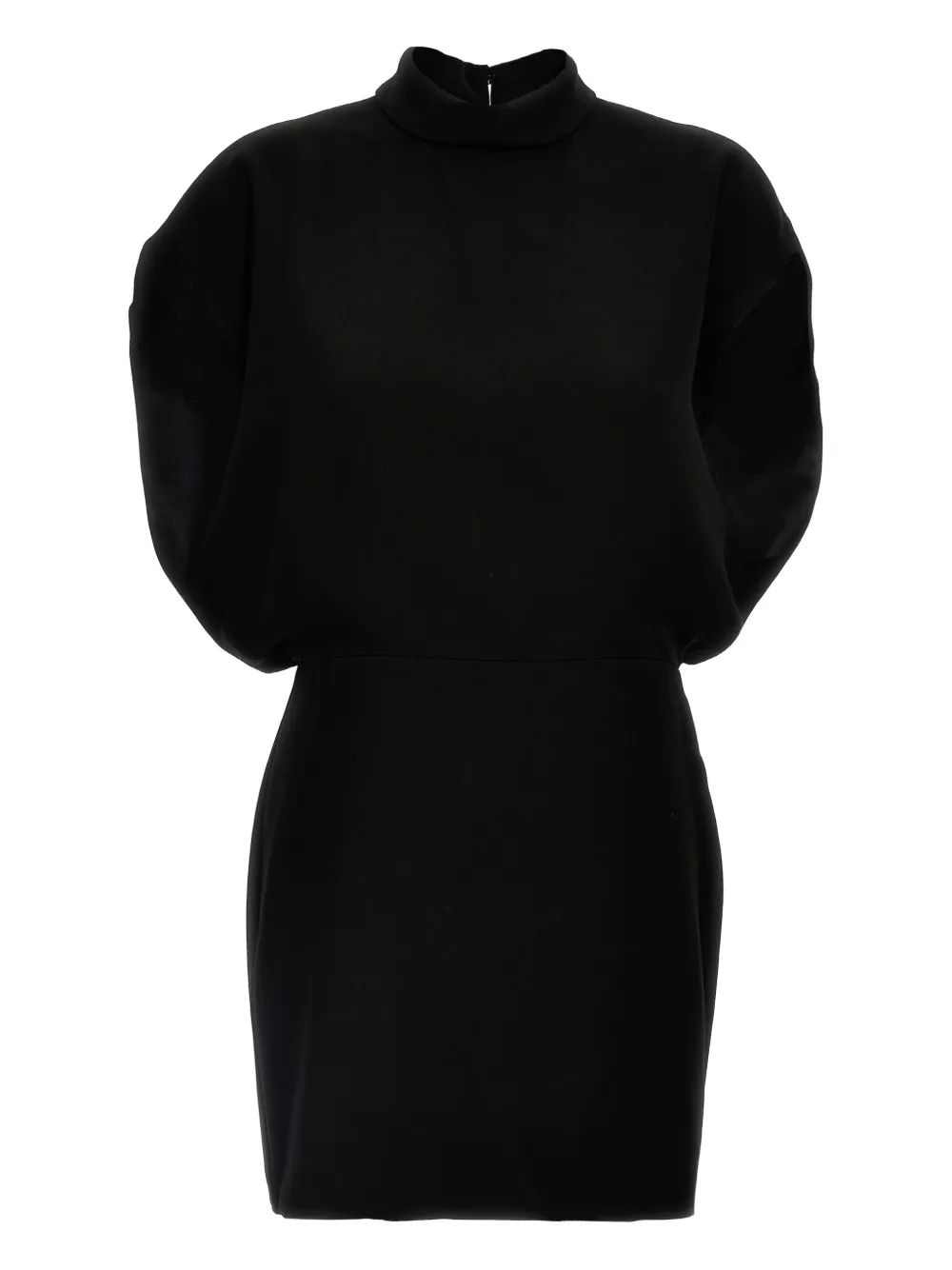 

Платье мини с высоким воротником MAX MARA, черный