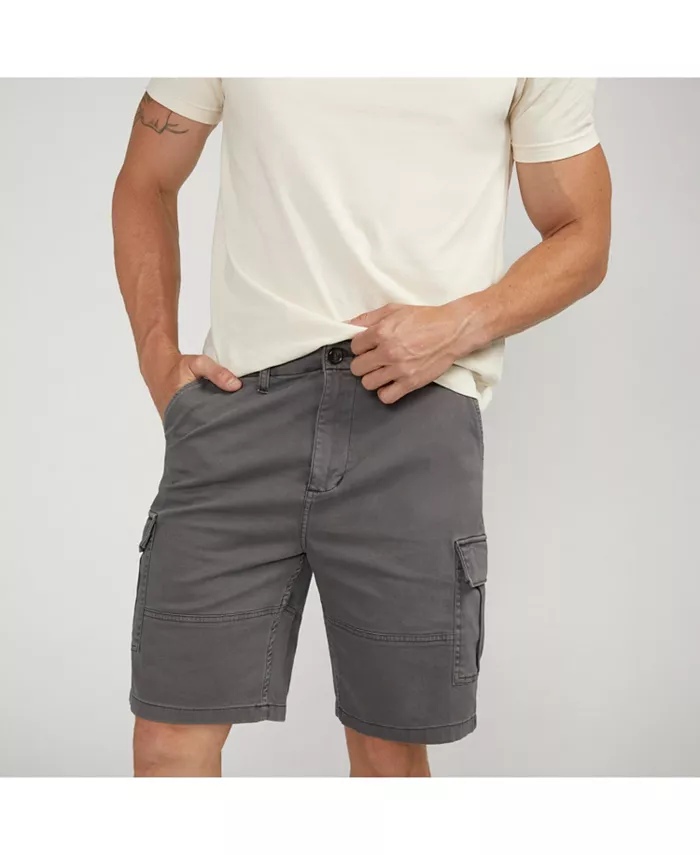 

Мужские базовые шорты-карго 10" из твила Silver Jeans Co., серый