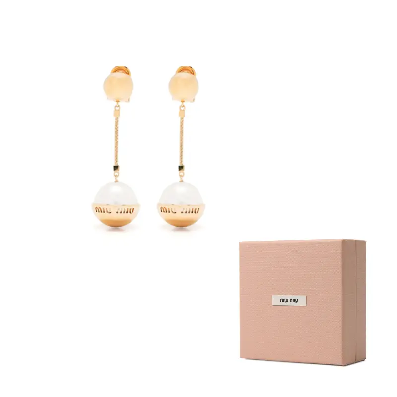 

Серьги женские MIU MIU, золотой