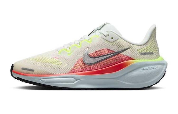 

Кроссовки Nike Air Zoom Pegasus 41 GS 'Summit White Crimson', зеленый