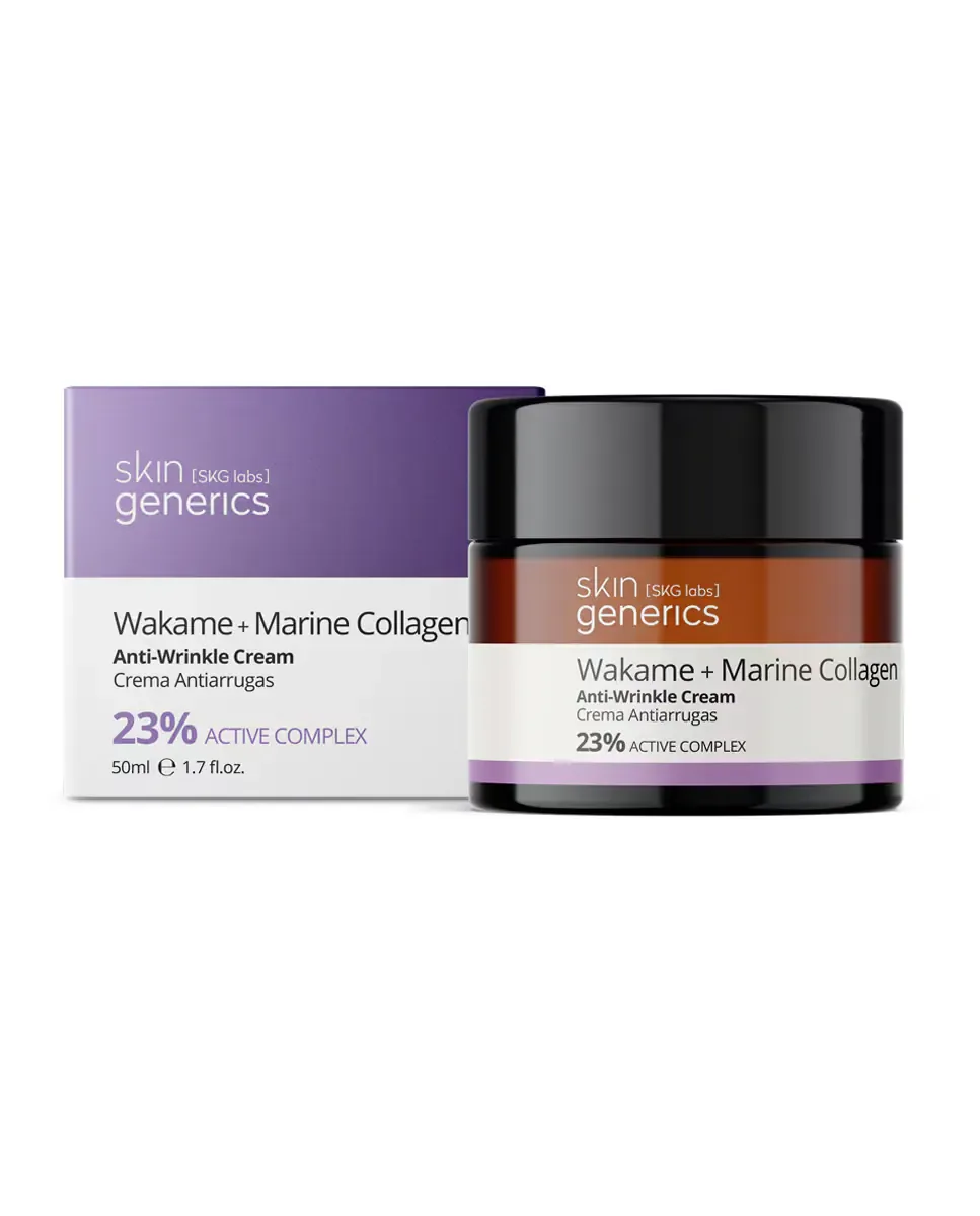 Крем для лица Skin Generics — Против морщин Wakame + морской коллаген %, 50 мл — фото 2