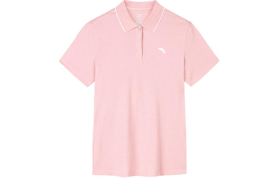 

Футболка поло Anta Variety Training Collection женская сиренево-розовая, сиреневая пудровая