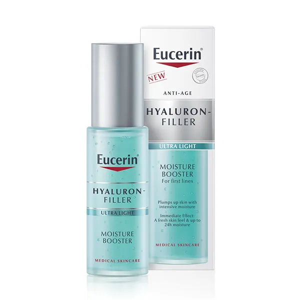 

Сверхлегкий увлажняющий бустер Hyaluron-Filler Ultra Light Eucerin, 30 ml