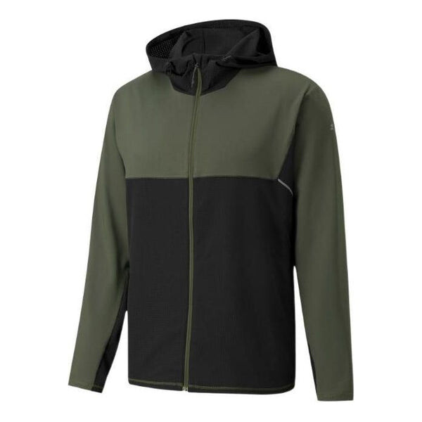 

Куртка cooladapt full-zip running jacket 'green' Puma, зеленый