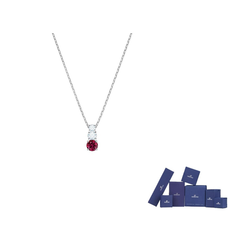 

Привлекательное трио подвесок для женщин Swarovski, красный