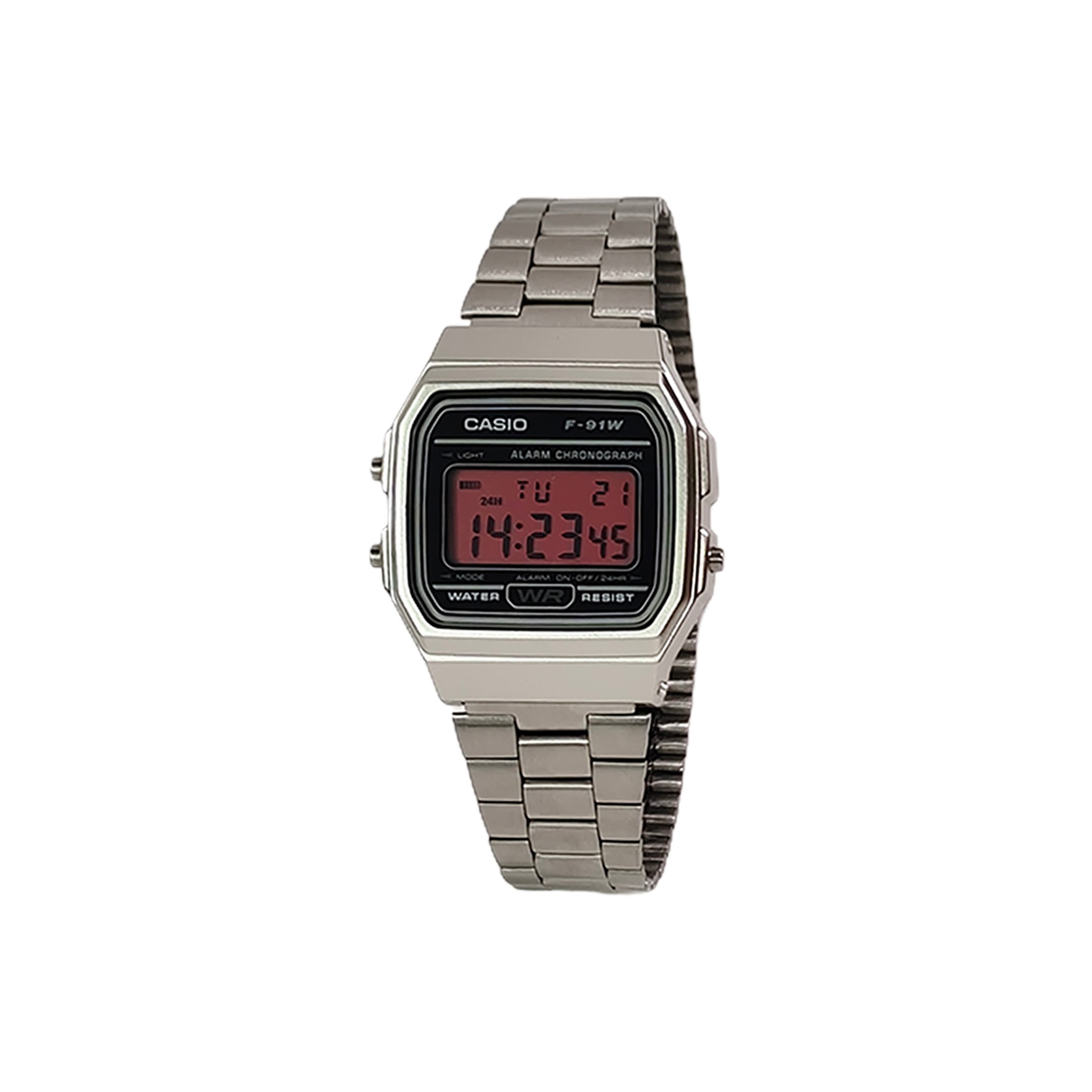 

CASIO Часы Retrofit Series Quartz Movement Stainless Steel Strap Watch Men's Watch Black Dial