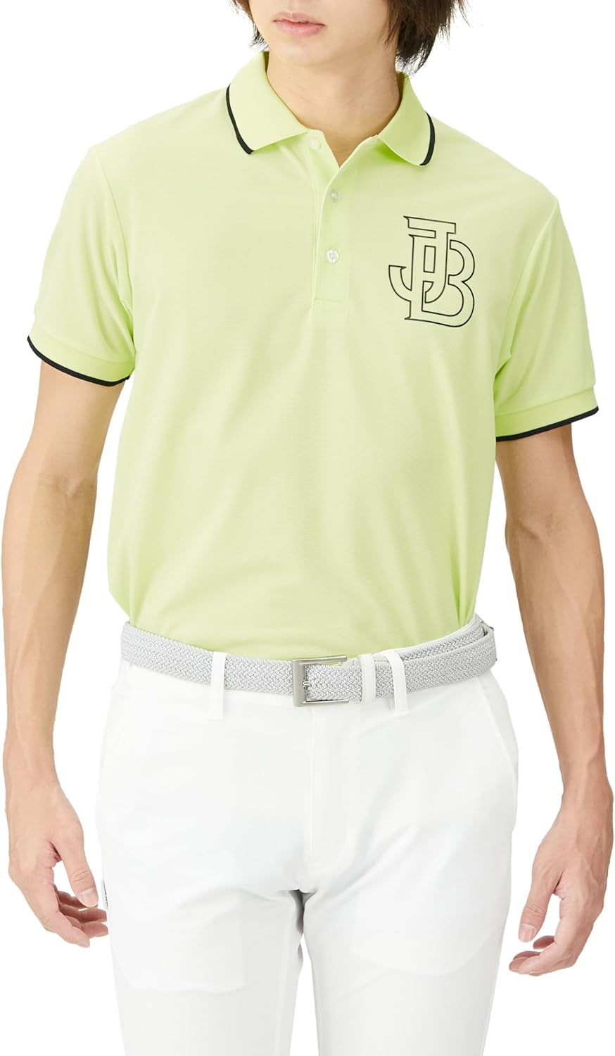 

Мужская поло-рубашка Jack Bunny с коротким рукавом (пике, дышащая) / для гольфа / 262-4160119, лайм