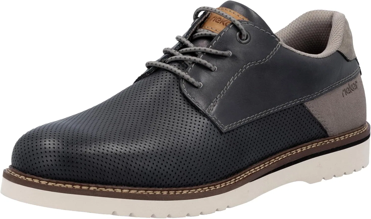 Мужские туфли Rieker 4551, Blue 14