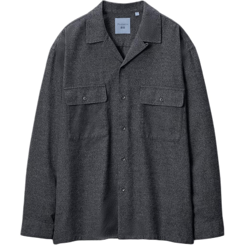

Джей даблъю андерсон fw25 рубашка men's UNIQLO, темно-серый