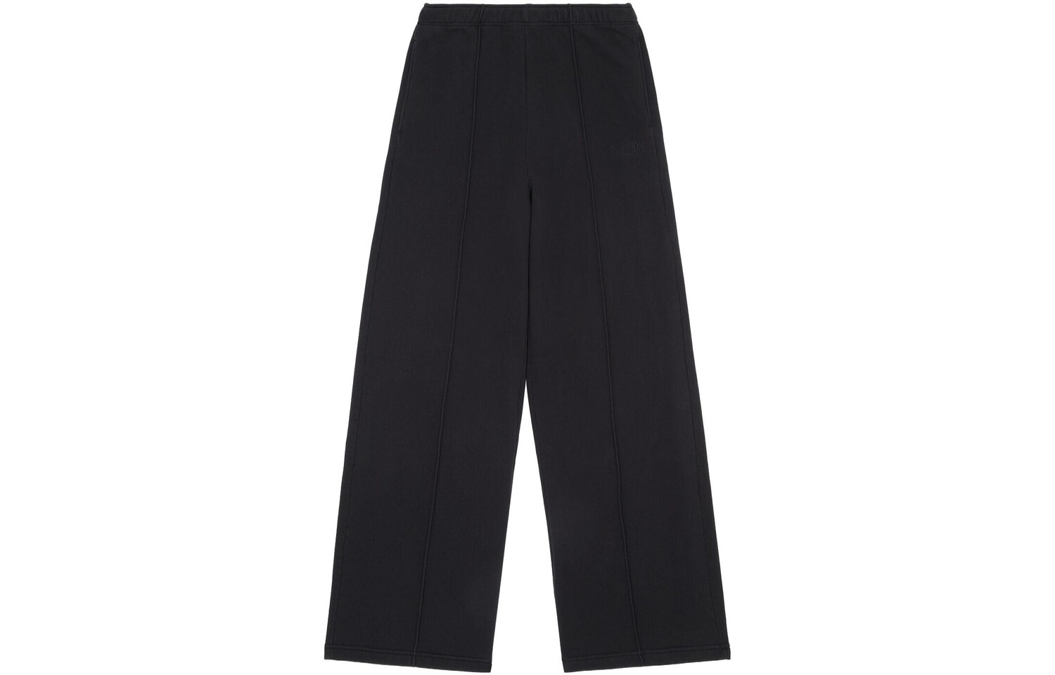 

Широкие брюки с эластичным поясом Mm6 Maison Margiela, черный