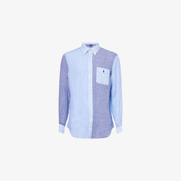 

Рубашка льняная Fun Polo Ralph Lauren, синий