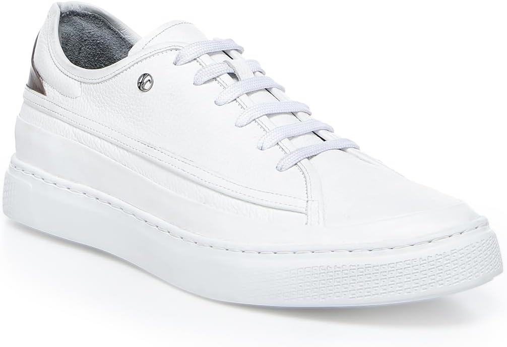 

Мужские кроссовки FRANCO CUADRA из белой бычьей кожи на шнуровке