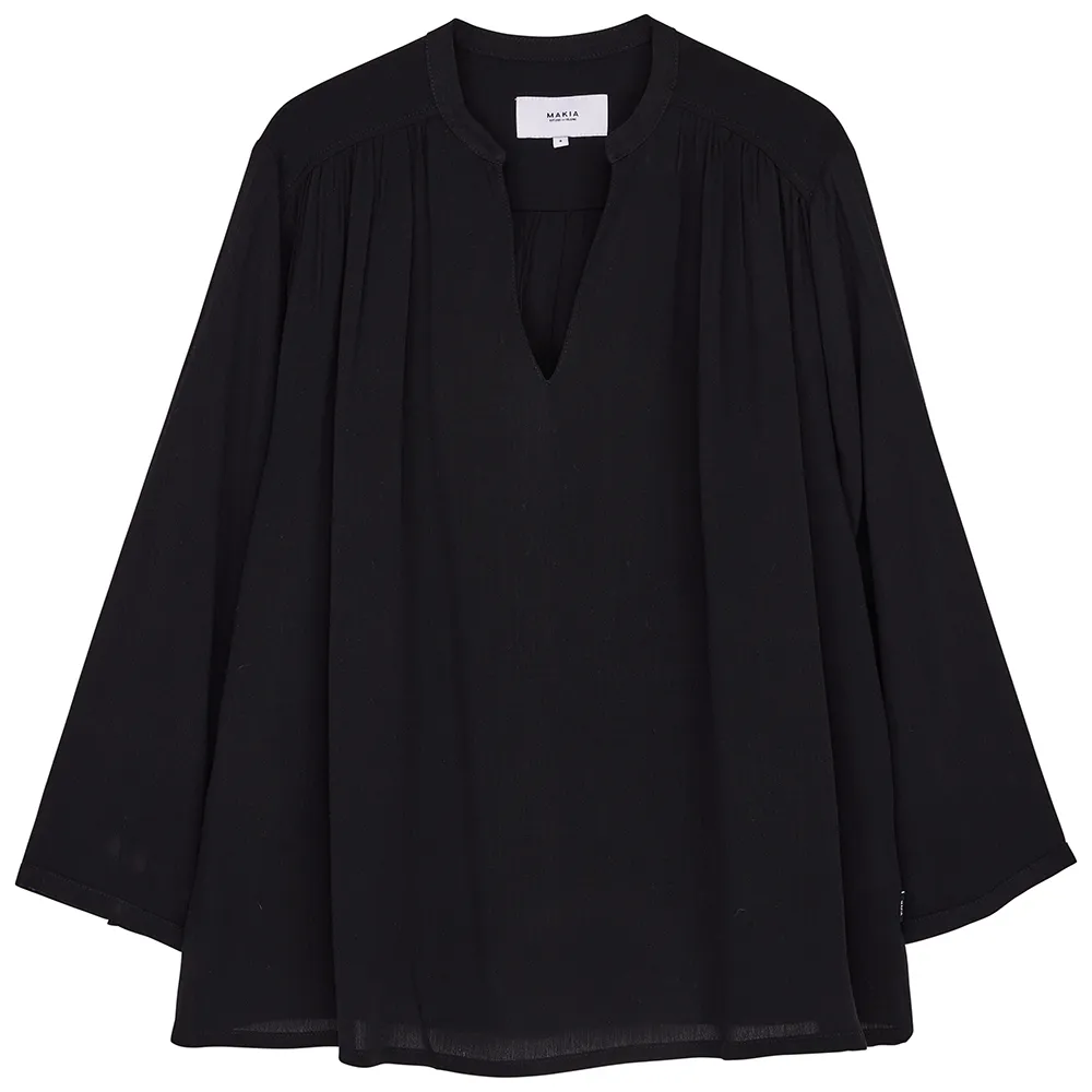 

Блузка Makia Silja long sleeve, черный