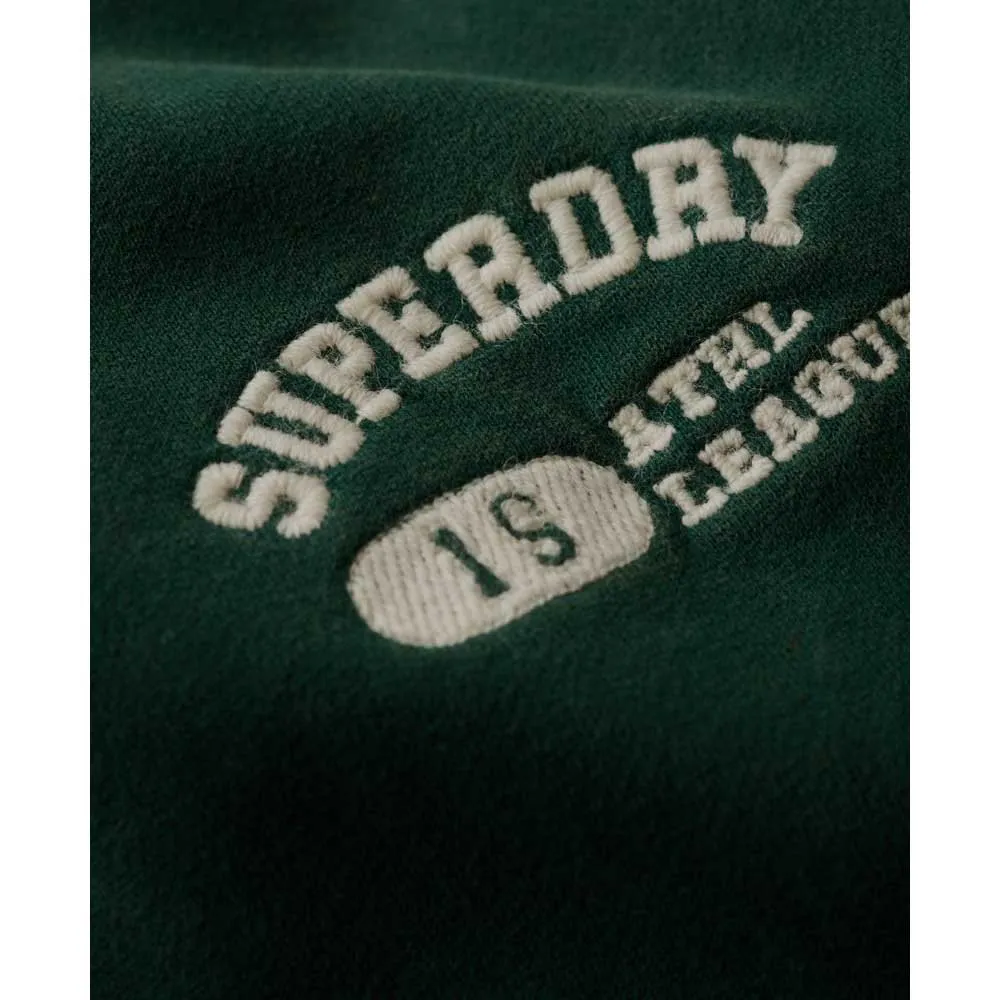 Спортивные брюки Superdry Athletic Low Rise Flare, зеленый — фото 3