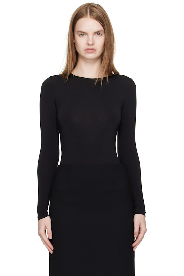 

Берлинский боди Wolford, черный