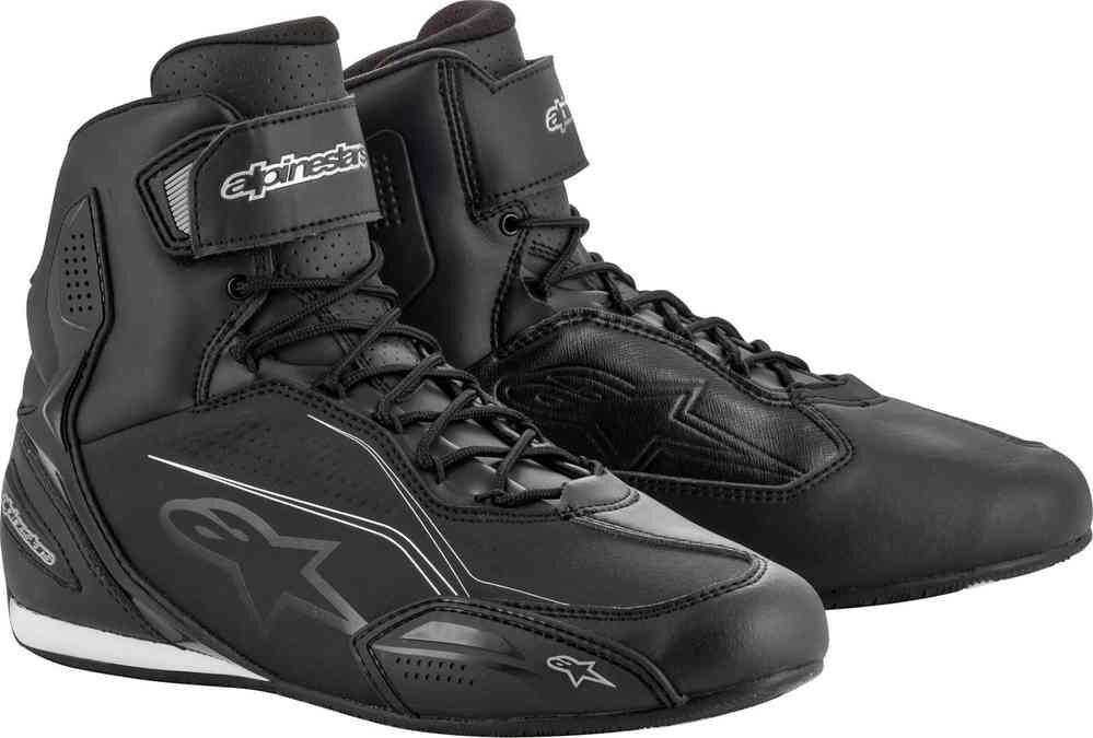 

Stella Faster-3 Женская мотоциклетная обувь Alpinestars, черное серебро