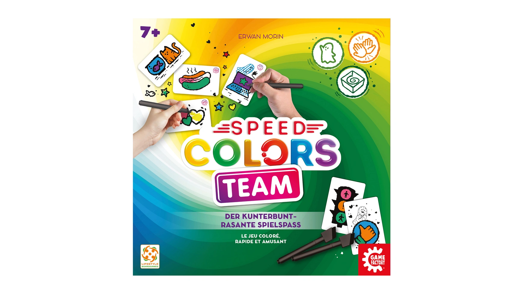

Game Factory SPEED COLORS TEAM Красочное и динамичное развлечение