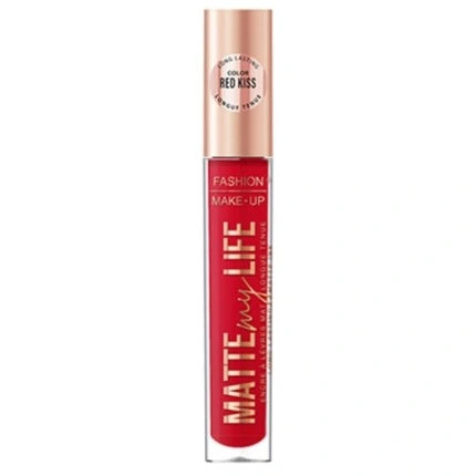 

Матовый блеск для губ My Life № 05 Красный поцелуй Raphael Cosmetic