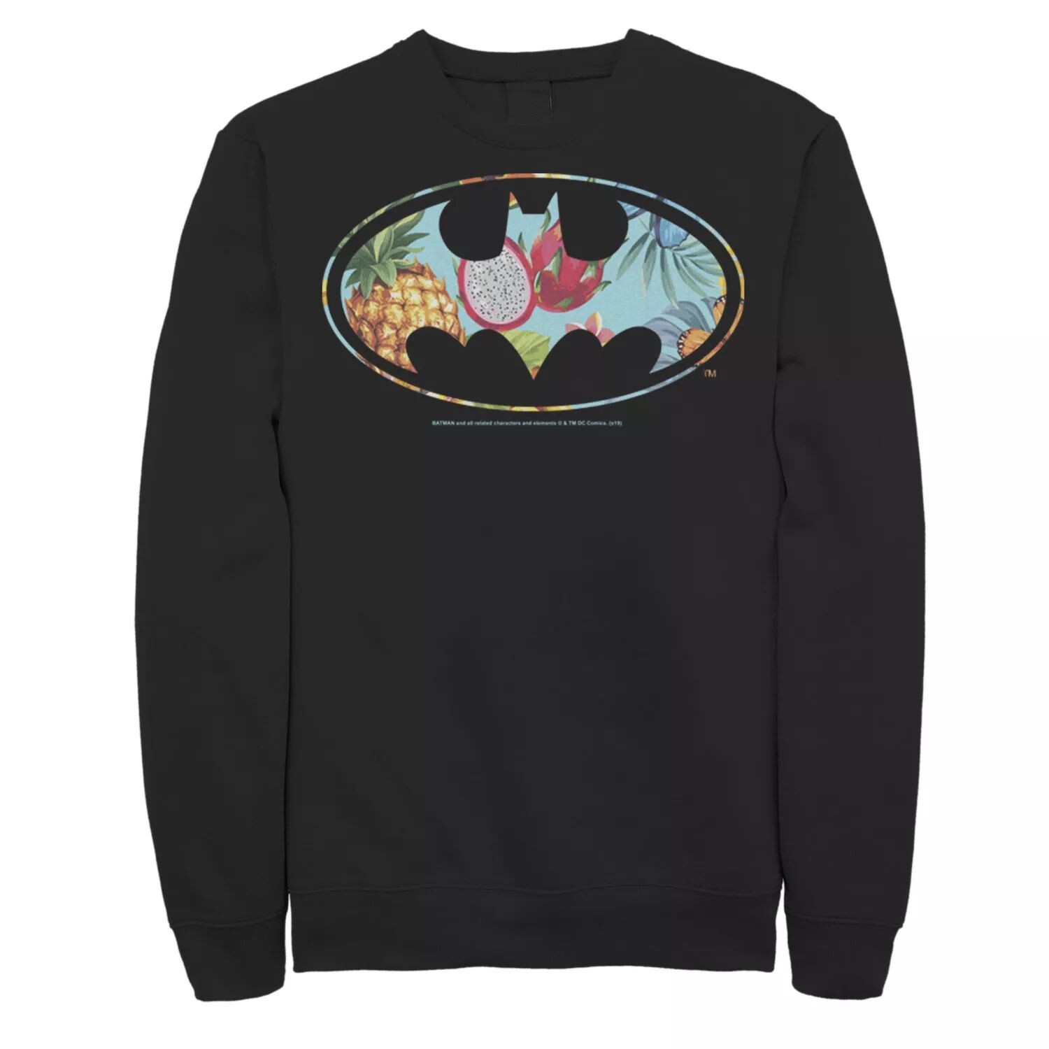 

Мужская толстовка с логотипом Batman Dragon Fruit DC Comics, черный
