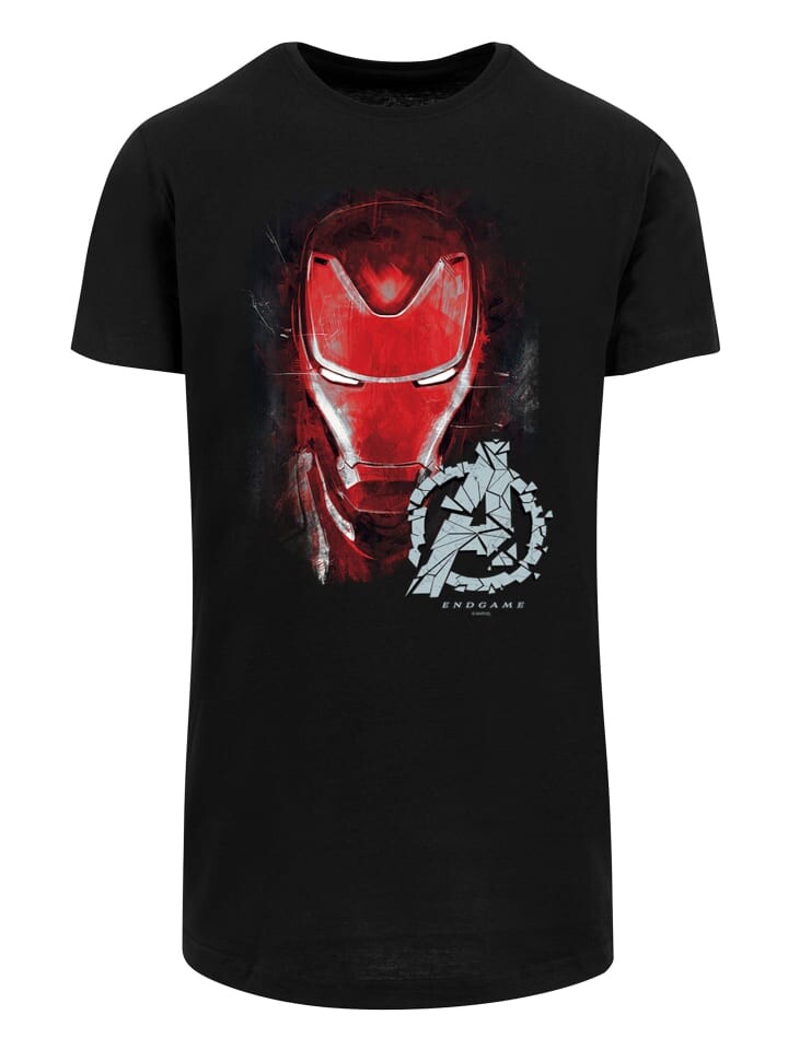 

Футболка F4NT4STIC Marvel Endgame Iron Man Brushed, черный