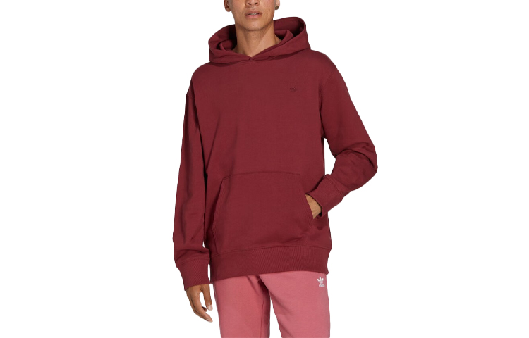 

Adidas Adicolor Contempo Флисовая Толстовка с Капюшоном Adidas Originals, Тёмно-красный