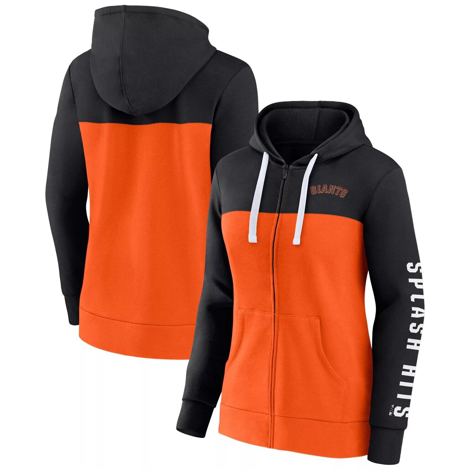 

Женская толстовка с капюшоном Fanatics черного/оранжевого цвета San Francisco Giants Take The Field, куртка на молнии во всю длину Fanatics, Черный, Женская толстовка с капюшоном Fanatics черного/оранжевого цвета San Francisco Giants Take The Field, куртк