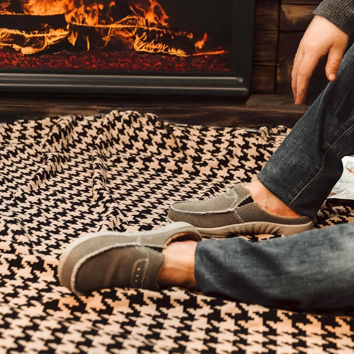 Тапочки с поддержкой стопы LazyStep, коричневый — фото 2