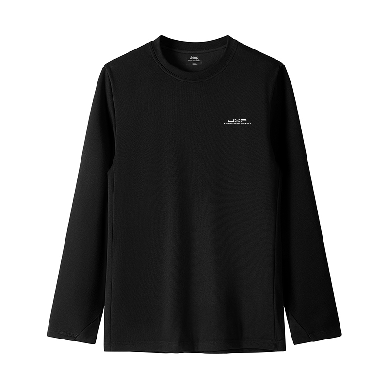 

Футболка Unisex Crew Neck утепленная и флисовая Heavyweight Jeep, черный