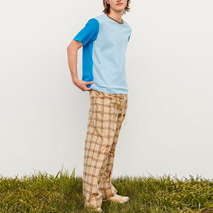 Футболка Marni Marni Co-Branding Unisex Teal Uniqlo, голубой — фото 3