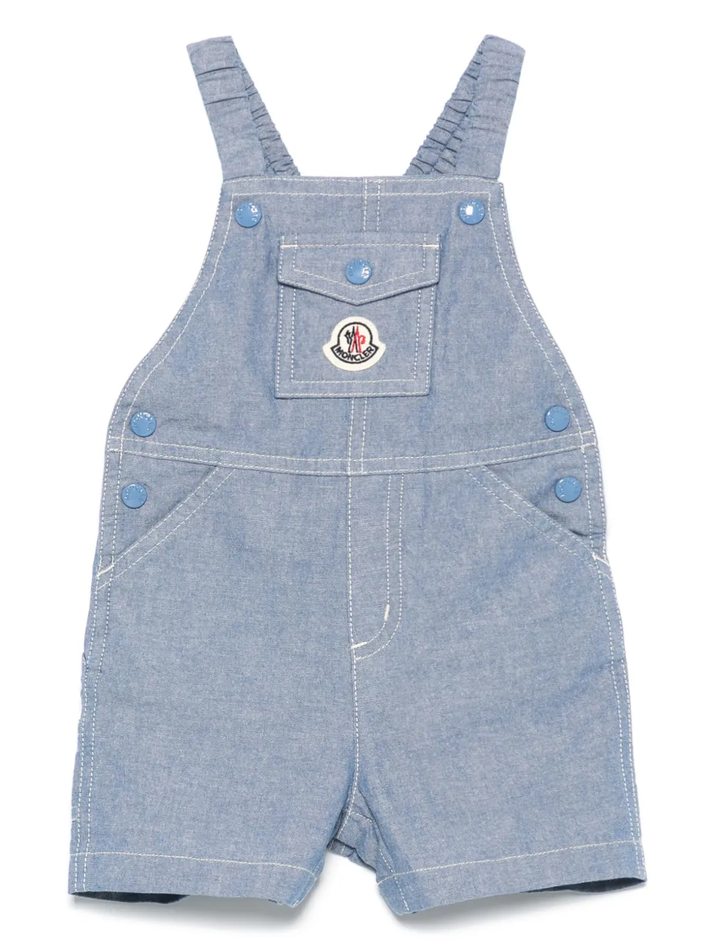 

Комбинезон с логотипом Moncler Enfant, синий