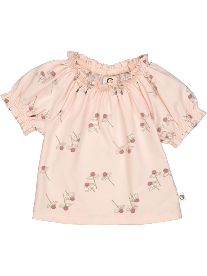 

Детская рубашка в цвете Мэри/Жевательная резинка/крем müsli