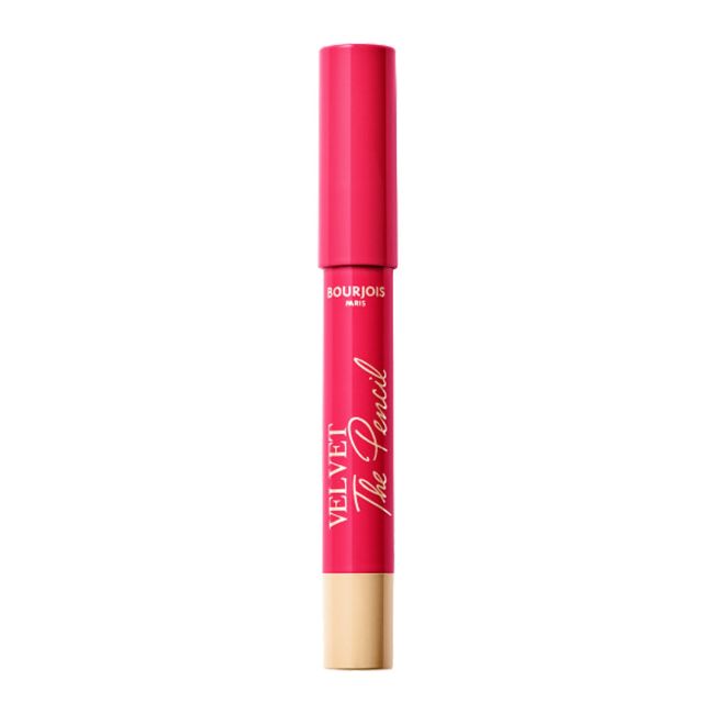

Velvet — карандаш для губ и помада в одном Bourjois, цвет 06 framboise griffee