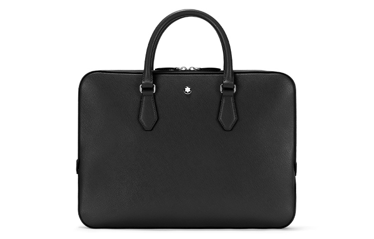 

MONTBLANC Кожаный портфель мужской черный