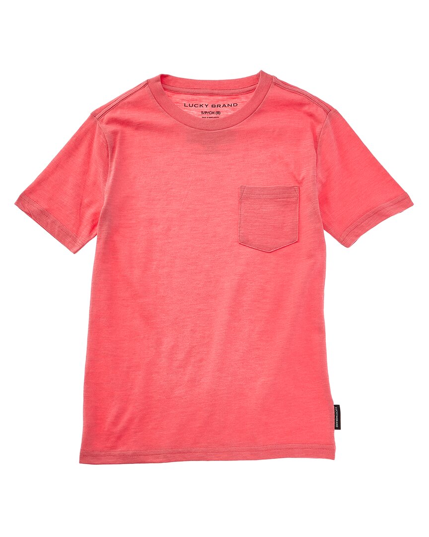 

Футболка Lucky Brand Slub, красный