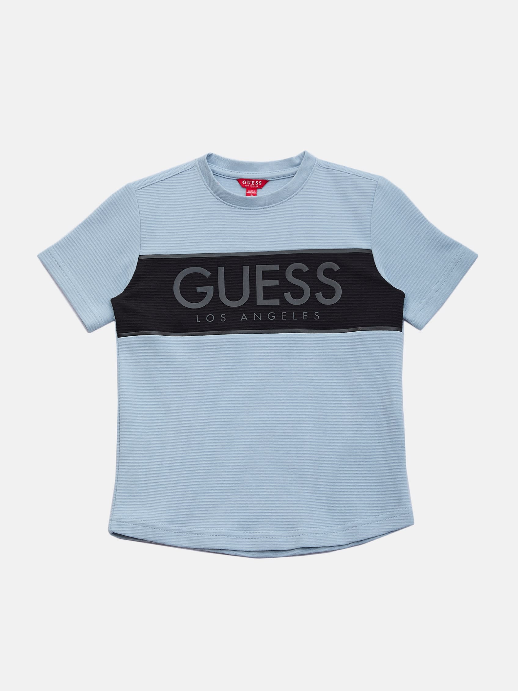 

Футболка с круглым вырезом Asher (7-16) Guess Factory, цвет blue cotton