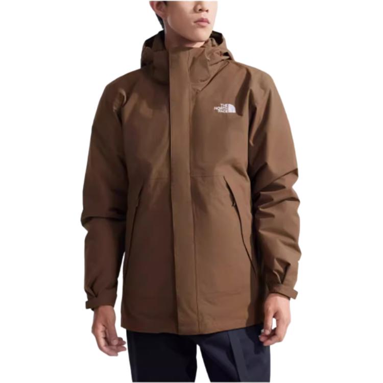 

THE NORTH FACE Городской исследовательский ветрозащитный утепленный плащ дымчато-коричневый, Smoky Brown